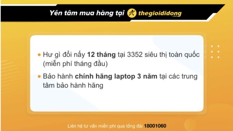 Chính sách bảo hành ngành hàng tai nghe tại TGDĐ