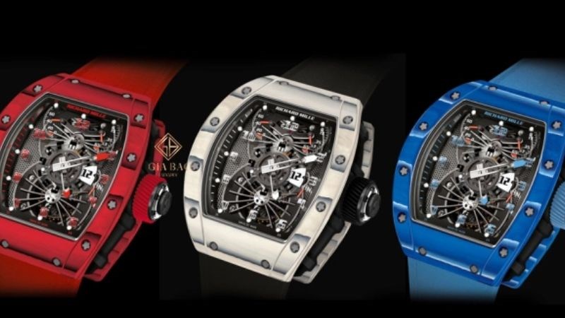 Đồng hồ Richard Mille RM 022 Tourbillon Aerodyne Dual Time ‘Red-White-Blue’ Đồng hồ Richard Mille RM 022 Tourbillon Aerodyne Dual Time ‘Red-White-Blue’