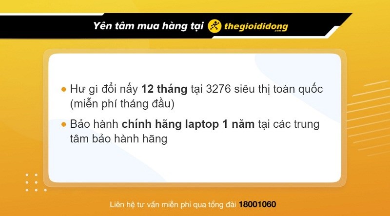 Chính sách bảo hành hấp dẫn