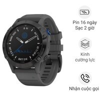 Đồng hồ thông minh Garmin Fenix 6 Pro Solar dây silicone