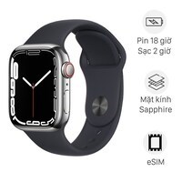 Apple Watch Series 7 LTE 41mm viền thép