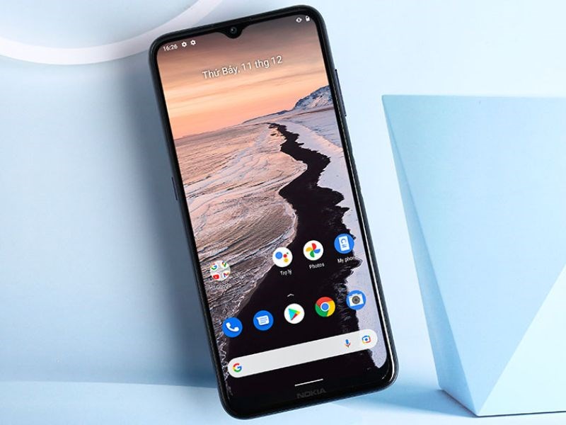Được trang bị màn hình tràn viền 6.5 inch