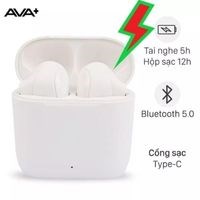 Tai nghe Bluetooth True Wireless AVA+ DS204A-WB Trắng.