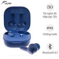 Tai nghe Bluetooth True Wireless Rezo QT13 Xanh Navy.