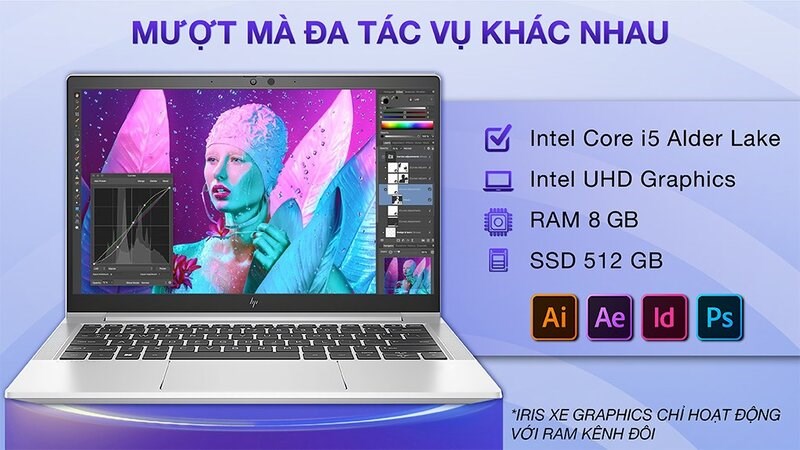 Mượt mà với những ứng dụng đồ họa trên laptop Mượt mà với những ứng dụng đồ họa trên laptop