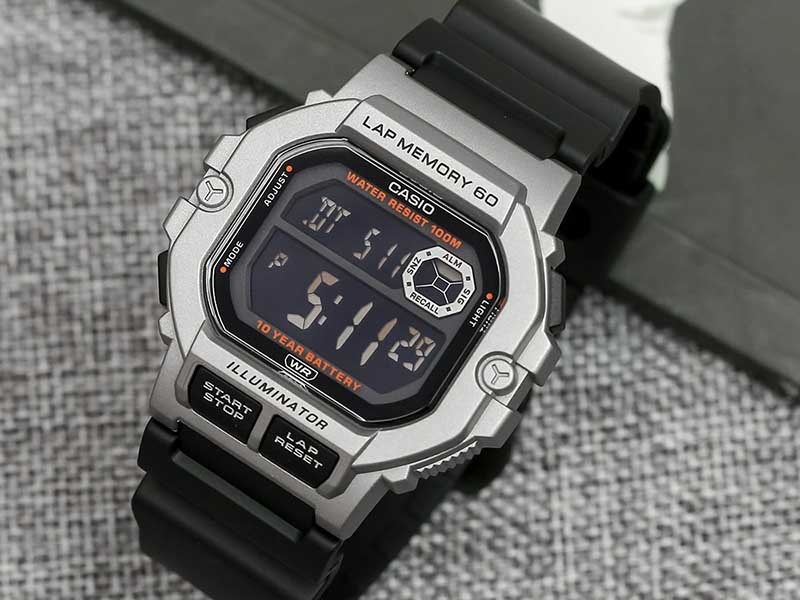 Đồng hồ Casio 44.5 mm Nam WS-1400H-1BVDF mang đến một thiết kế tối giản, thuộc dòng thương hiệu nổi tiếng của Nhật Bản Đồng hồ Casio 44.5 mm Nam WS-1400H-1BVDF mang đến một thiết kế tối giản, thuộc dòng thương hiệu nổi tiếng của Nhật Bản