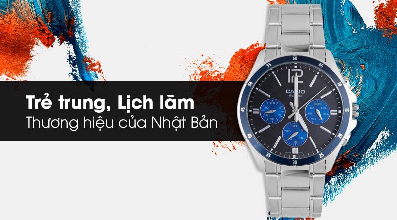 Vẻ đẹp năng động, hiện đại nhưng không kém phần sang trọng, phù hợp với các chàng trai phong độ, cá tính mạnh mẽ