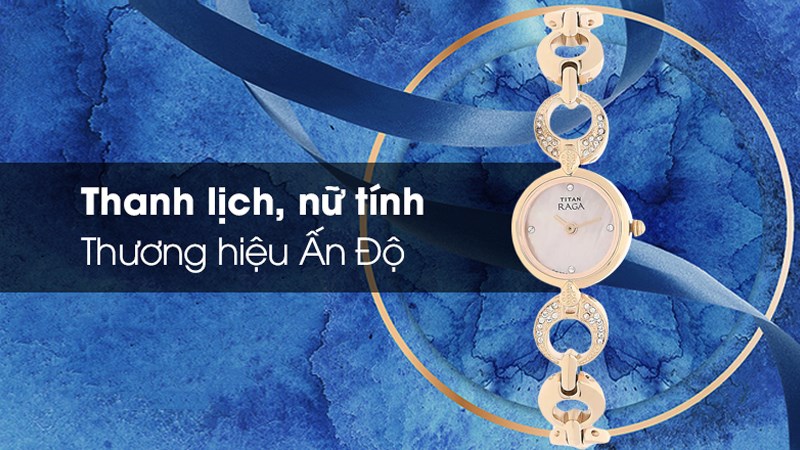 Đến từ thương hiệu Titan uy tín và chất lượng của Ấn Độ