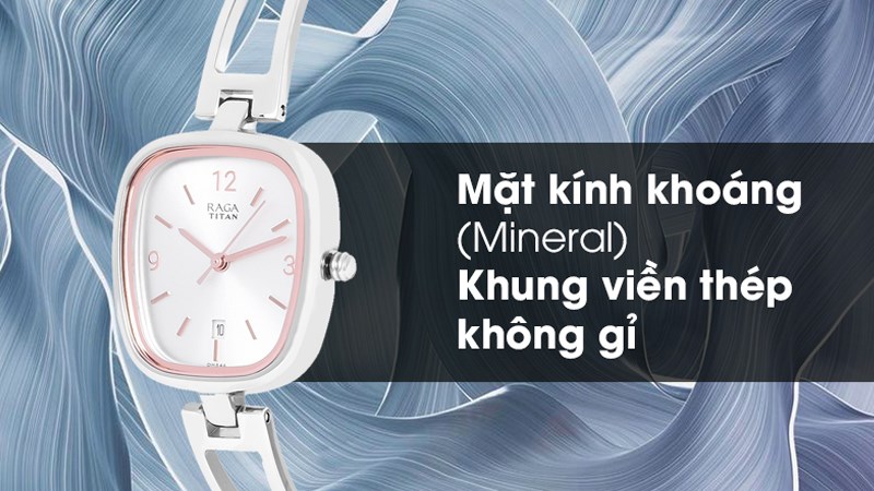 Mặt kính lồi có độ trong suốt cao, độ cứng khá