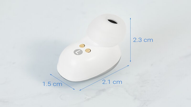 Tai nghe nhỏ, nhưng dễ thất lạc