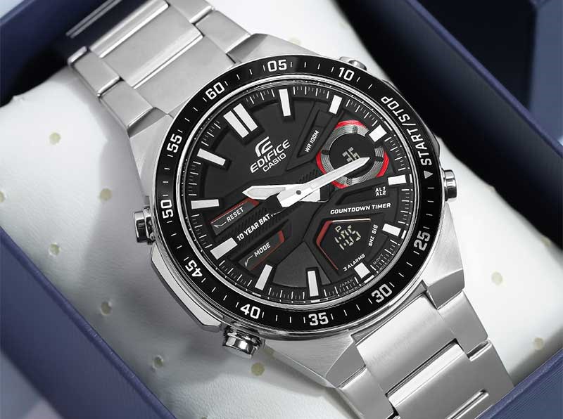 Đồng hồ Casio nổi tiếng với sự bền bỉ Thiết kế hầm hố với khả năng chống nước tốt