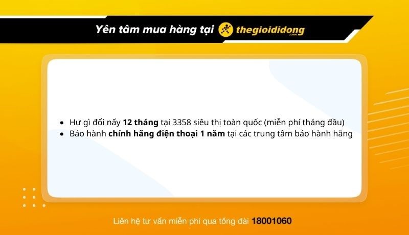 Chính sách bảo hành hấp dẫn Chính sách bảo hành hấp dẫn