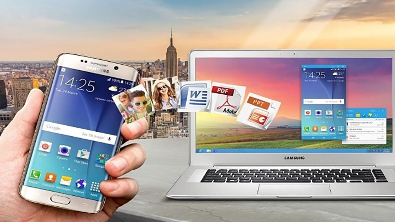 Kết nối với điện thoại dễ dàng và tiện lợi Kết nối với điện thoại dễ dàng và tiện lợi