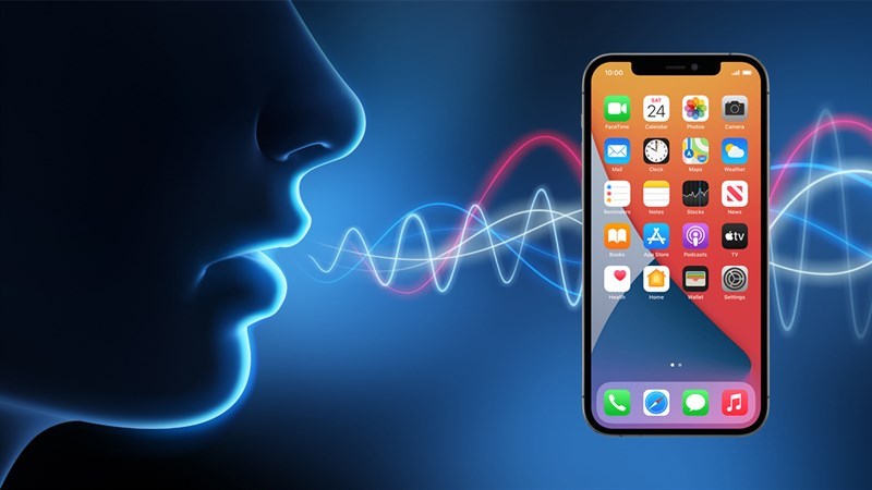 Điều khiển bằng giọng nói thông qua trợ lý ảo Siri Điều khiển bằng giọng nói thông qua trợ lý ảo Siri