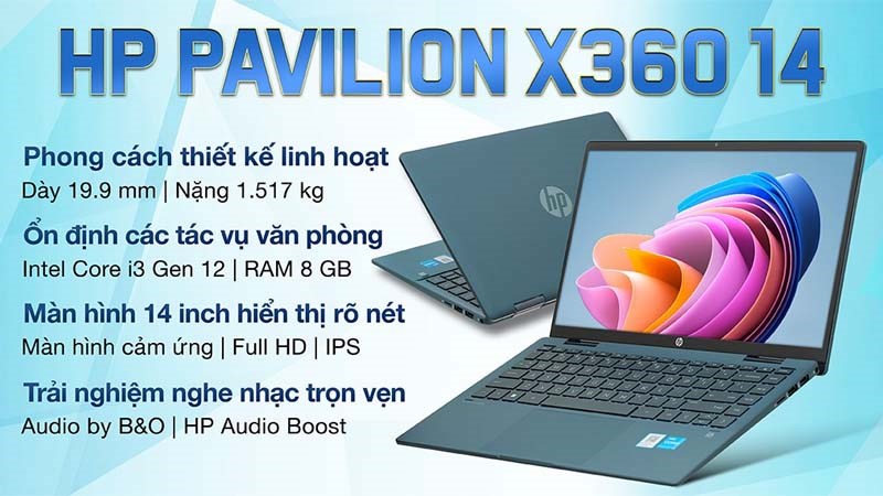 Laptop HP Pavilion trải nghiệm vượt trội, hiệu năng đỉnh cao Laptop HP Pavilion trải nghiệm vượt trội, hiệu năng đỉnh cao