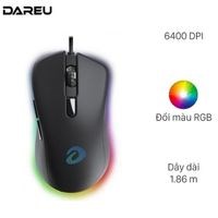 Chuột Có dây DareU EM908 Đen