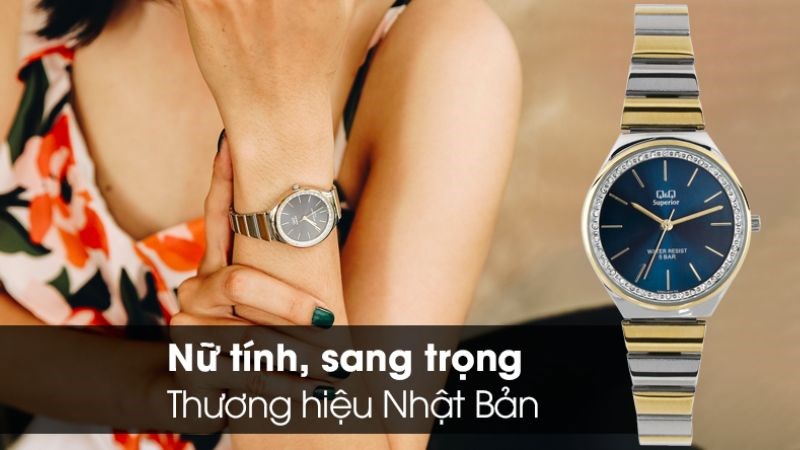 Mẫu đồng hồ phù hợp với các quý cô sang trọng, sành điệu