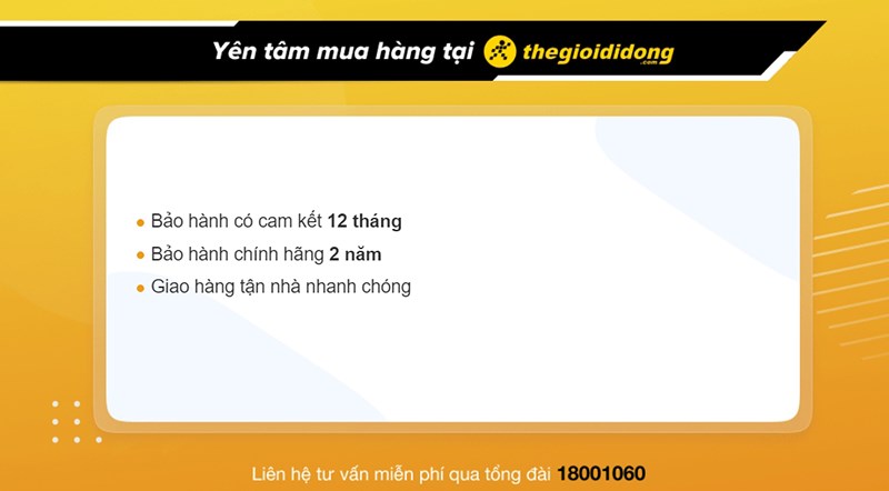 Chính sách bảo hành chuột máy tính tại Thế Giới Di Động