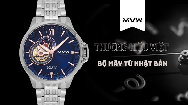 Thương hiệu đồng hồ MVW của đội nhà Việt Nam Thương hiệu đồng hồ MVW của đội nhà Việt Nam