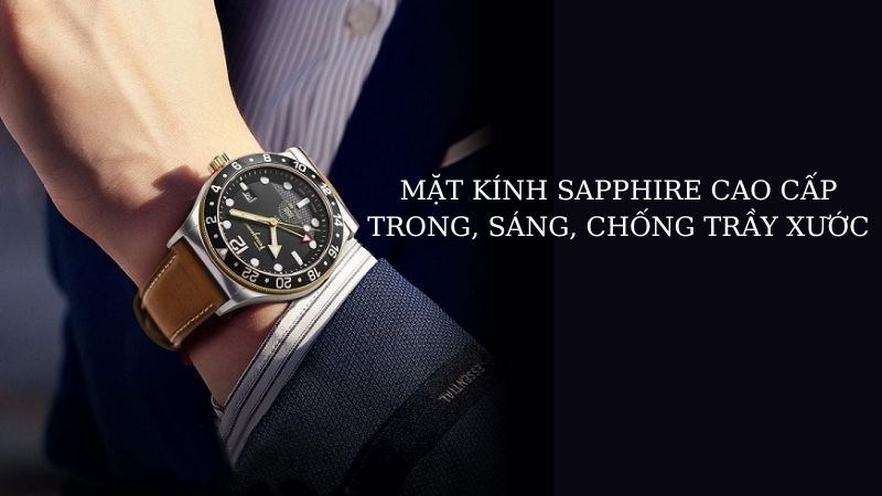 Mặt kính từ đá Sapphire trong, sáng, chống trầy xước Mặt kính từ đá Sapphire trong, sáng, chống trầy xước