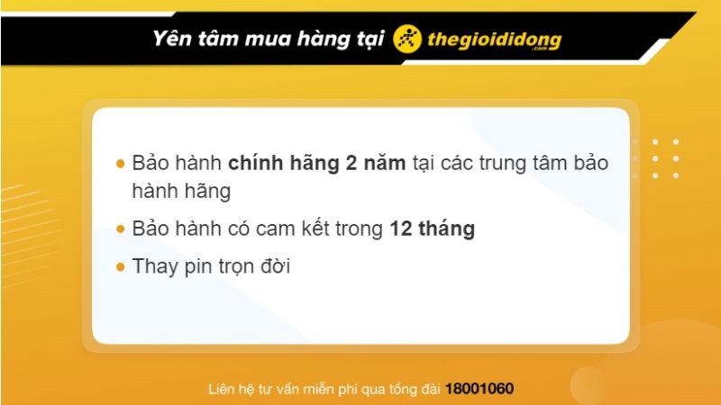 Chính sách bảo hành hấp dẫn tại TGDĐ Chính sách bảo hành hấp dẫn tại TGDĐ