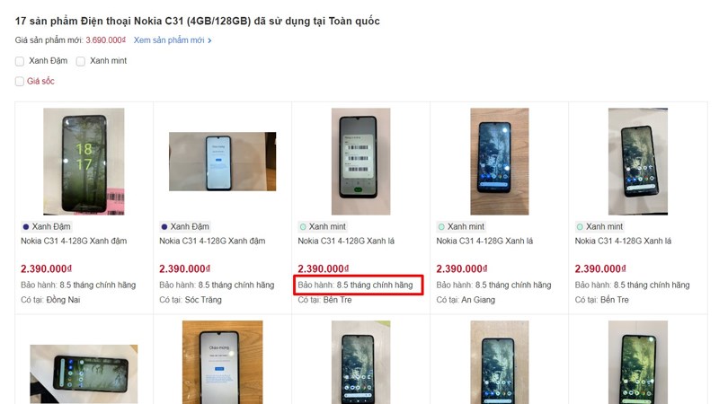 Chính sách bảo hành điện thoại Nokia cũ Chính sách bảo hành điện thoại Nokia cũ