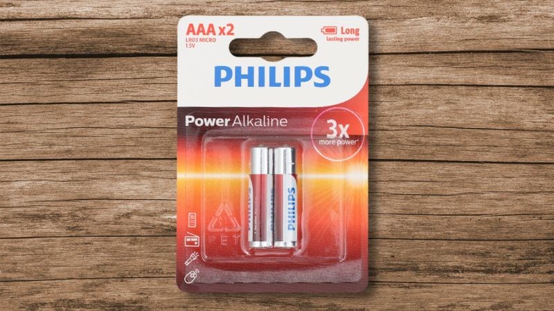 Pin AAA 2 viên Alkaline Philips LR03P2B chịu tải cao Pin AAA 2 viên Alkaline Philips LR03P2B chịu tải cao