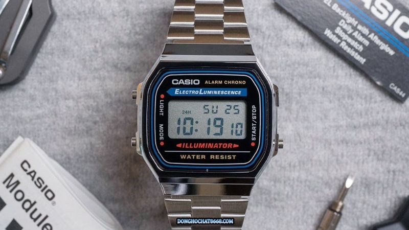 Cách tắt báo thức đồng hồ Casio 3 nút