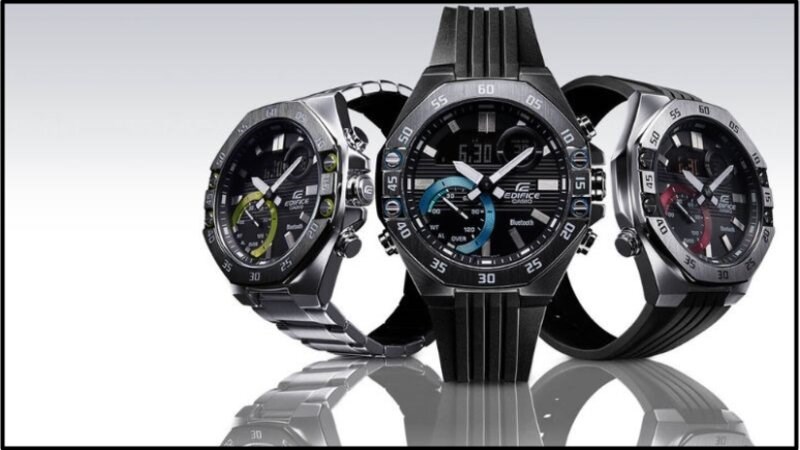 Casio Edifice có chức năng bấm giờ thể thao rất tiện lợi