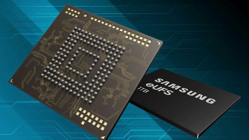 Chip nhớ UFS với tốc độ truyền dữ liệu nhanh Chip nhớ UFS với tốc độ truyền dữ liệu nhanh