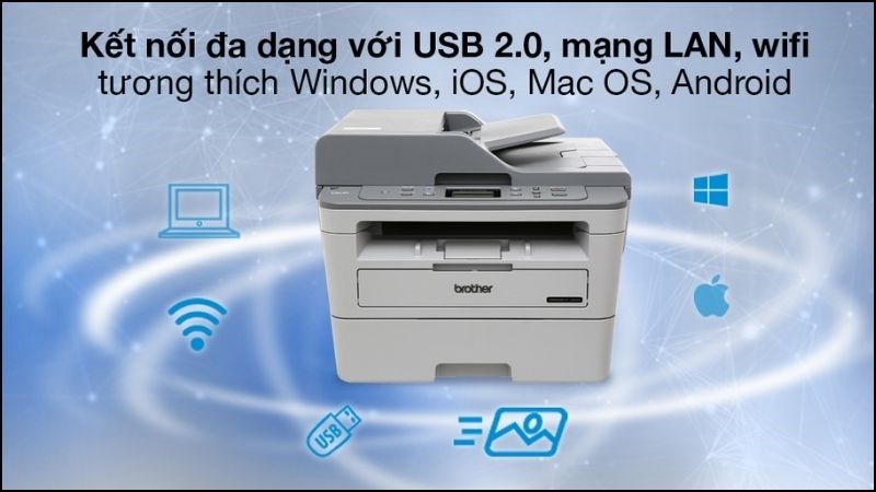 Dòng máy in đa năng đáp ứng mọi yêu cầu in ấn của người dùng