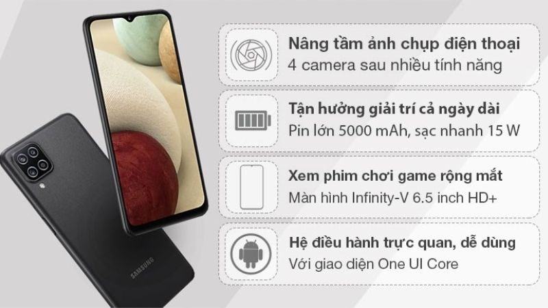 Samsung A12 không được đánh giá cao ở thời điểm hiện tại