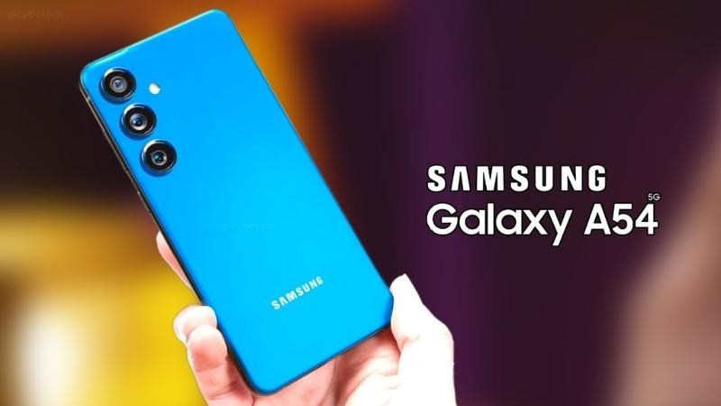 A54 được lấy ý tưởng cảm hứng từ chiếc flagship cao cấp.