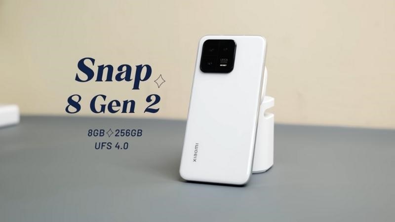 6 Xiaomi 13 5G được trang bị con chip Snapdragon 8 Gen 2 của Qualcomm