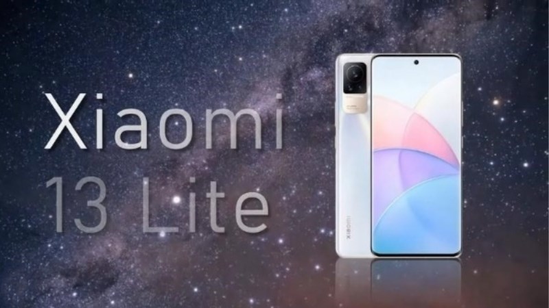 Xiaomi 13 Lite thiết kế mà cong tràn viền