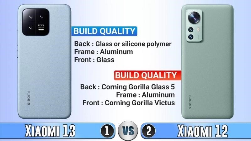 7 Giá cả chênh lệch giữa Xiaomi 12 5G và Xiaomi 13