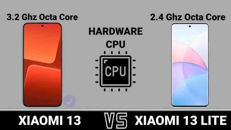 Xiaomi 13 có phần nhỉnh hơn về hiệu năng nói chung.