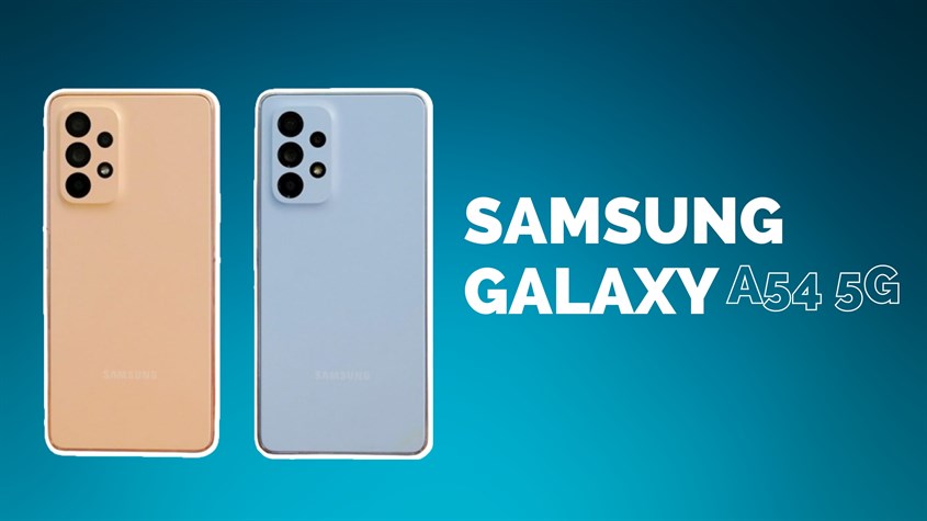 Thiết kế Samsung Galaxy A54 5G nhựa nguyên khối cao cấp kết hợp màn hình cong tràn viền