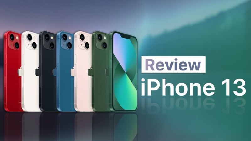 iPhone 13 bản tiêu chuẩn với thiết kế cụm camera khác với thế hệ trước đó