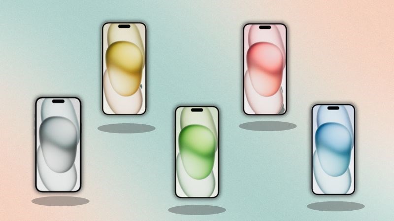 iPhone 15 và 15 Plus sở hữu 5 màu pastel tươi sáng