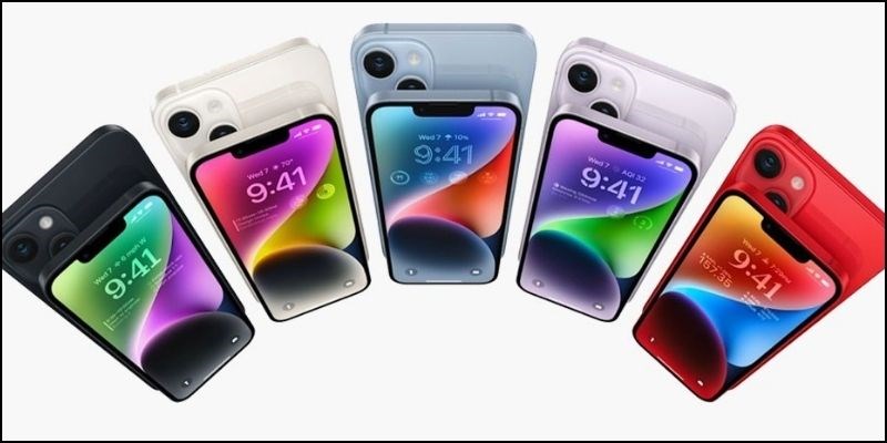 iPhone 14 có nhiều màu sắc trẻ trung, năng động