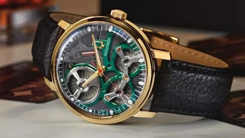 Đồng hồ Bulova Accutron với bộ máy được thiết kế kỳ công Đồng hồ Bulova Accutron với bộ máy được thiết kế kỳ công