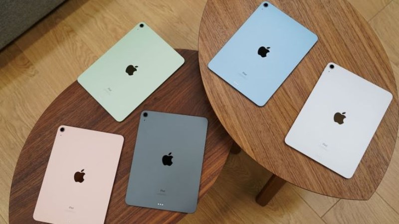 Màu sắc trên iPad Air 5