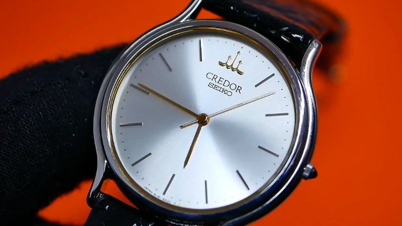 Seiko Credor Quartz sở hữu vẻ đẹp cổ điển