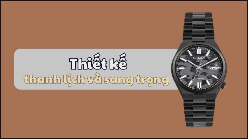 Thiết kế thanh lịch và sang trọng