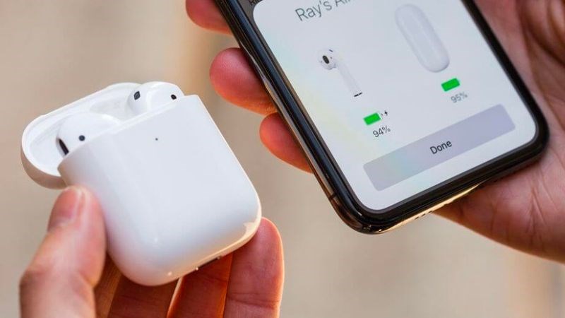 Dương lượng pin Pin AirPods 2 đã tăng lên hơn 50%