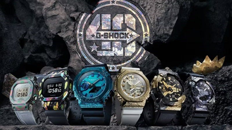 Đồng hồ G-Shock với thiết kế đậm chất thể thao và phong cách năng động, cá tính