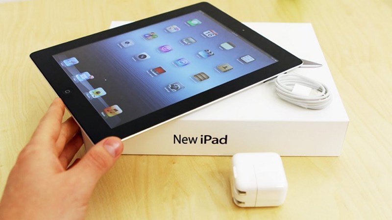 Màn hình iPad 3 được trang bị với kích thước là 9.7 inch Màn hình iPad 3 được trang bị với kích thước là 9.7 inch