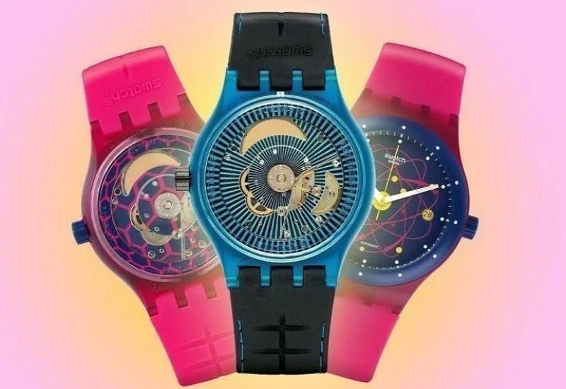 Swatch là thương hiệu được thành lập dưới trướng của tập đoàn Swatch Group