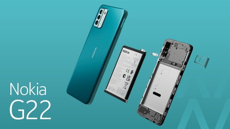 Việc cho phép người dùng tự sửa chữa là điểm đáng chú ý trên Nokia G22